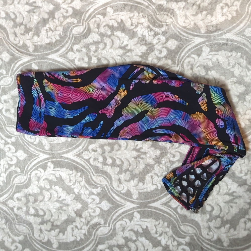 Crazy Colored No Boundaries Leggings